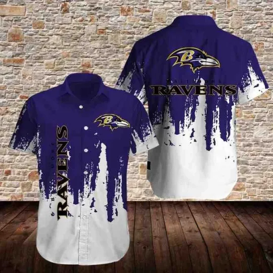 Baltimore Ravens football Hawaiian Shirt Best Football