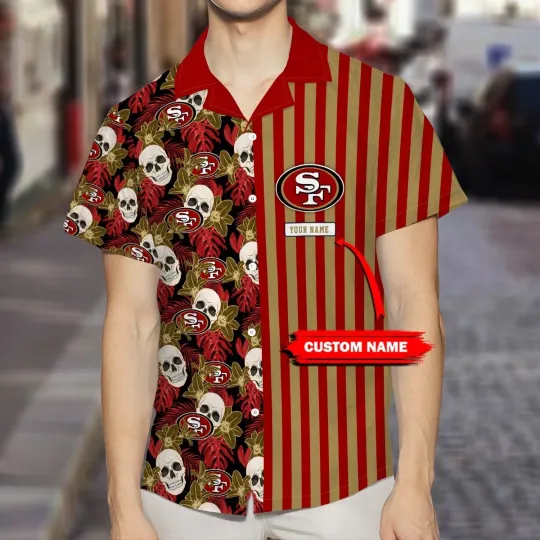 Discover San Francisco Football Team 49erss Personalized Summer Hawaii Shirt