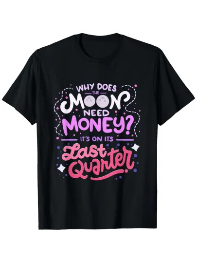 Discover Men's black Comfort Fit Crew Neck Short Sleeve, Breathable Moisture Funny