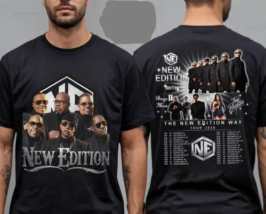 Discover New Edition 2026 World Tour T-Shirt