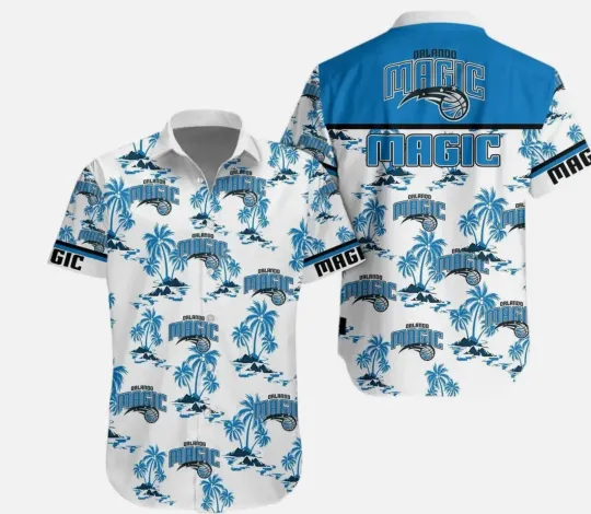 Discover Orlando Basketball Team Magics Hawaiian Button Down Shirt