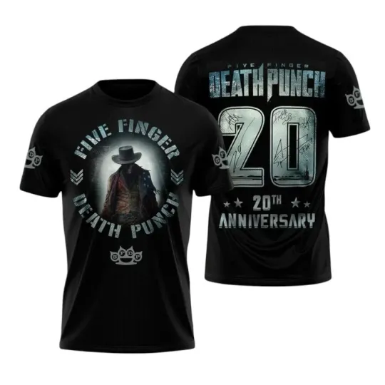 Discover Metal Band 2026 Tour Inspired 3D AOP T-Shirt Rock Music Fan Tee