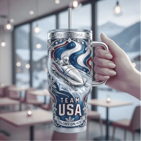 Discover Team USA  2026 Winter Sports( white handle )