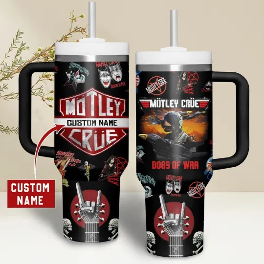 Discover Motley Crue Music Custom Gift For Fans 40oz Tumbler