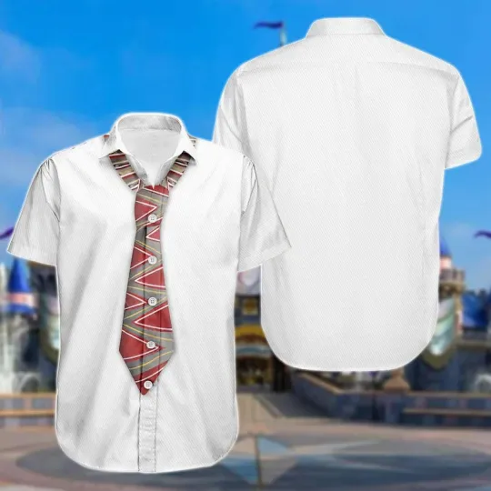 Discover Disney Inside Out 2 Anger Cosplay Character Summer Aloha Hawaiian Shirt