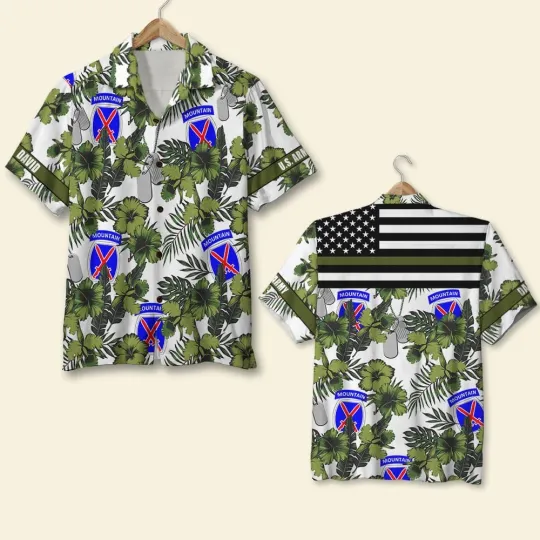 Discover Hawaiian Shirt with Floral Pattern hawaiian shirt