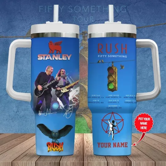 Discover Personalized Rush Tour 2026 40oz Stanley Tumbler