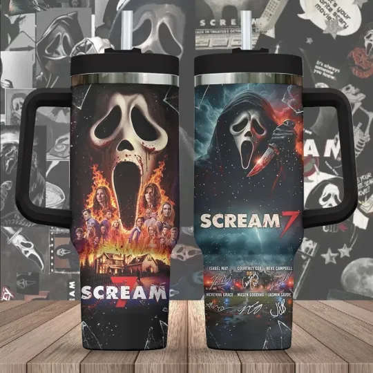 Discover Scream 40oz Stanley Tumbler