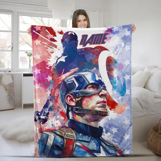 Discover Custom Marvel Fleece  Blanket, Avengers Blanket