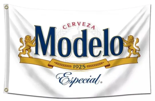 Discover Modelo Beer Flag 3' X 5' Flag Banner Man Cave. US Seller. Fast Shipping