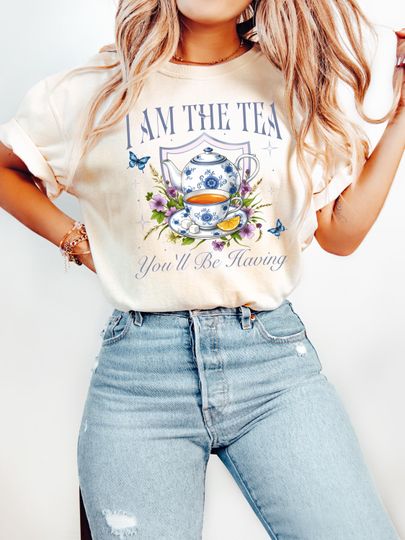 Discover Bridgerton T-Shirt, Lady Whistledown Tea, Regency Inspired