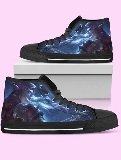 Sylvanas Windrunner High-Top Shoes, World of Warcraft Sneakers