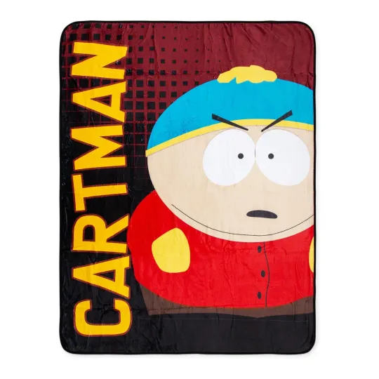 Discover South Park Eric Cartman Fleece Throw Blanket
