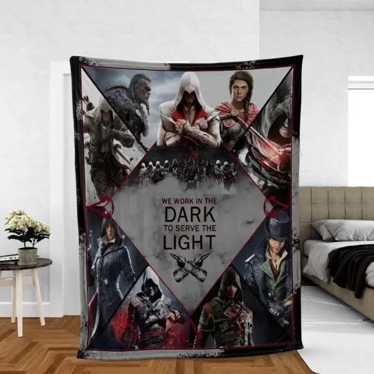 Discover We work in the dark to serve the light Assassin's Blanket