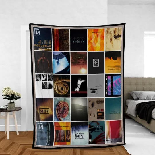 Discover Nine Inch Nails Fleece Blanket