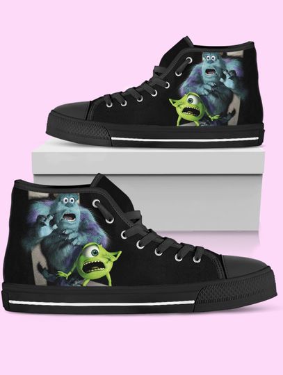 Discover Monster Inc High-Top Shoes, Wazowski and Sullivan Shoes