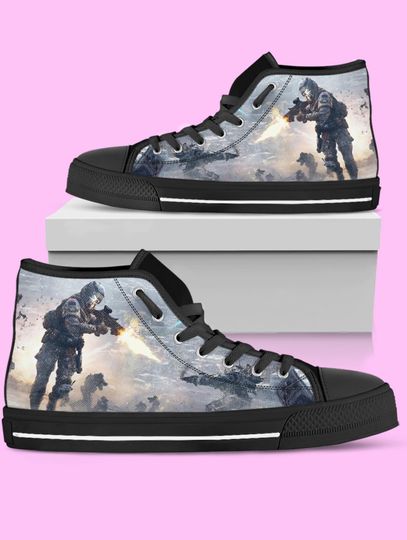 Discover Titanfall High-Top Sneakers, Video Game Sneakers for Women, Men