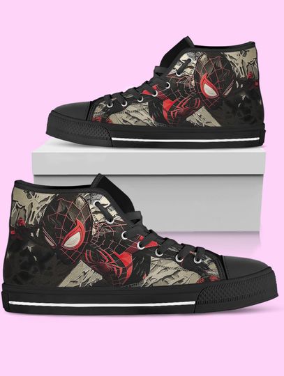 Miles Morales Spider-Man High-Top Sneakers