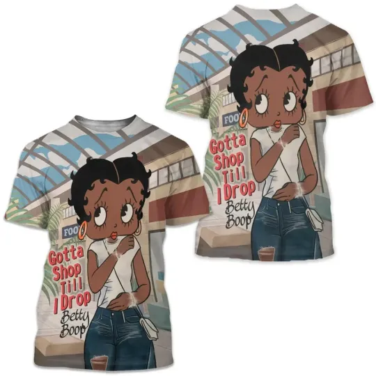 Discover Betty Boop Esther Jones Shirt, Celebrate Women's History Month Black History Tee