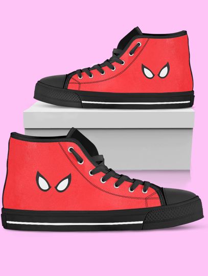 Spider-Man High-Top Sneakers, Miles Morales Sneakers