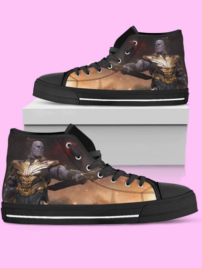 Discover Thanos High-Top Sneakers, Avengers Sneakers for Women, Men