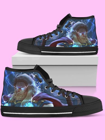 Discover Thor High-Top Sneakers, Avengers Sneakers for Women, Men