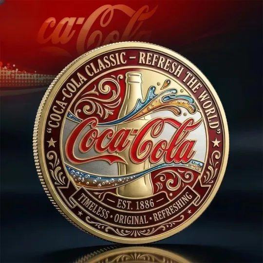 Discover 2026 Coca Classic Limited Edition Commemorative Coin