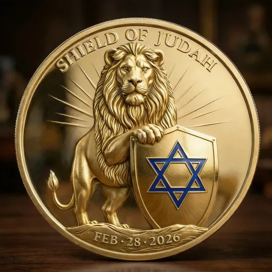 Discover Lion Shield of Judah Commemorative Coin