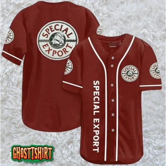 Discover Vintage Special Export Beer AdultYouth Baseball Jersey Shirts