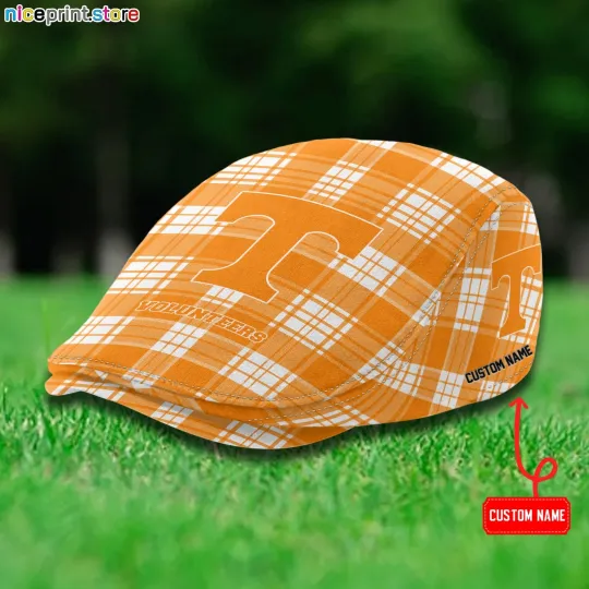 Discover Tennessee Team Volunteers Jeff Cap NCAA Newsboy Cap NCAA Golf Cap NCAA Flat Cap