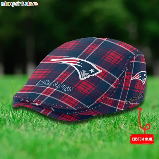 Discover New England Team Patriots Jeff Cap Patriots Newsboy Cap Golf Cap football Flat Cap