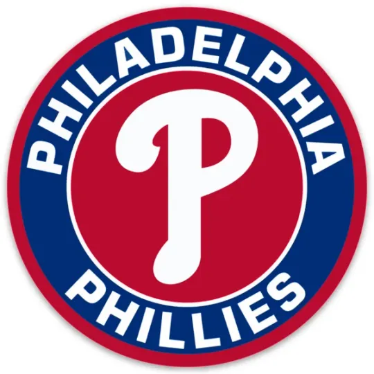 Philadelphia Phillies Letter Monogram STICKER