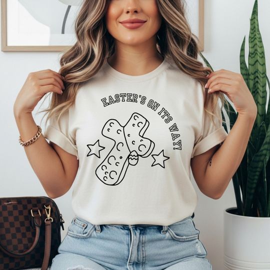Discover He Is Risen Three Crosses Shirt, Christian Easter Faith Tee, Resurrection Sunday Shirt, Church Easter Outfit