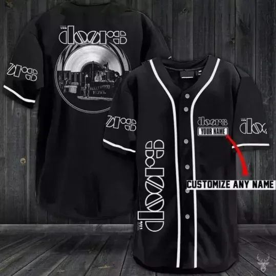 Discover The Doors Rock Band AdultYouth Baseball Jersey Gift For Fans