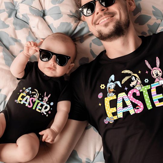 Discover Magical Easter Shirt, Family Match Bodysuit, Bunny Mouse Sweatshirt, Spring Trip Tee