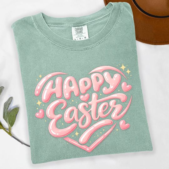 Discover Happy Easter Shirt Woman,Retro Easter Shirt 2026, Easter Sunday Outfit, Cute Bunny Easter Family Tee