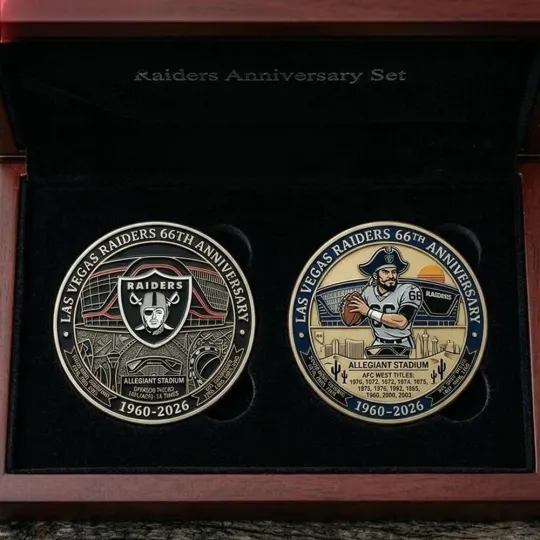 Discover Raiders 66Th Anniversary Commemorative Coin 2026