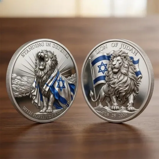 Discover Israel Lion Of Judah Commemorative Coin 2026