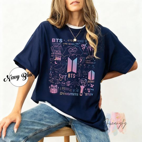 BTS World Tour 2026 Merch Shirt, Bangtan Comeback 2026, BTS Concert, Kpop Gift for Army, Gift for Kpop Girls, Unisex Kpop T-Shirt