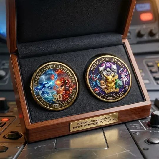 Discover PKM 30Th Anniversary 2026 Commemorative Coin