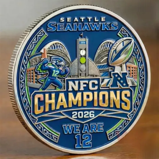 Seattle Seahawks 2026 Championship Commemorative Coin