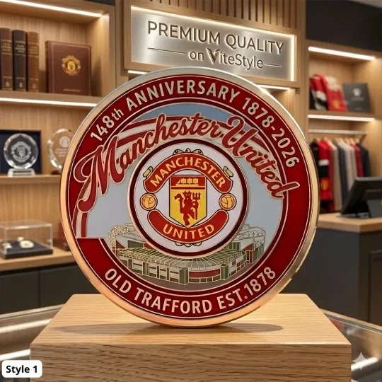 Discover Manchester 148 th Anniversary 2026 Est.1878 Commemorative Challenge Coin