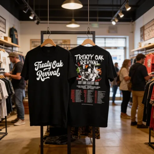 Discover Treaty Oak Revival Tour 2026 Unisex T-Shirt