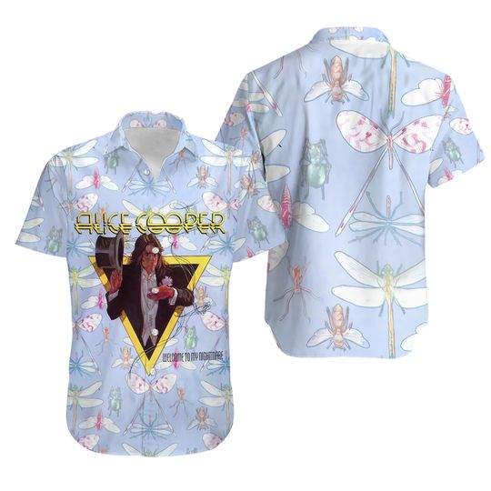 Alice Cooper Hawaiian Shirt for Mom, Dad, Halloween Gift