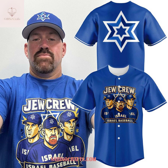 Israel Jew Crew World Baseball Classic 2026 Baseball Jersey