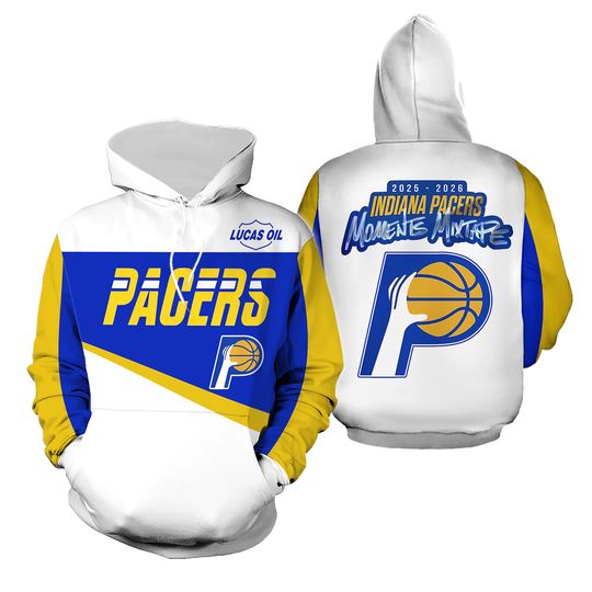 Pacers 2025-2026CITY EDITION Crewneck Hoodie Shirt
