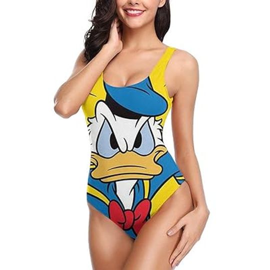 Donald Duck One-piece Swimsuits, Swimwear for Women