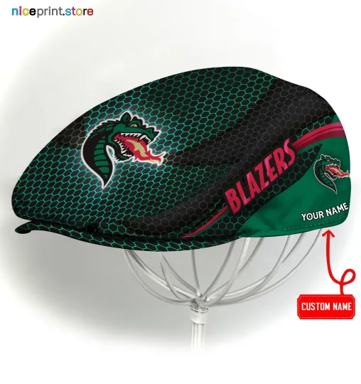 Discover UAB Team BLAZERS Jeff Cap NCAA Driver Cap NCAA Golf Cap NCAA Flat Cap for Men