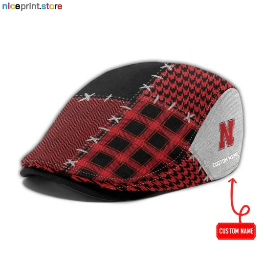 Discover Nebraska Team Cornhuskers Jeff Cap NCAA Driver Cap NCAA Golf Cap NCAA Flat Cap