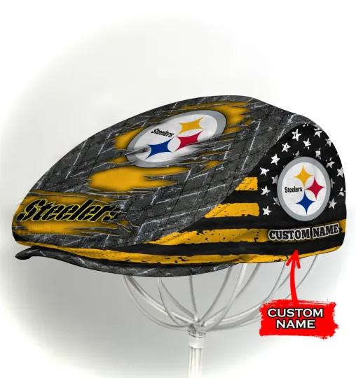 Pittsburgh Team Steeler Jeff Cap Steeler Driver Cap football Golf Cap football Flat Cap